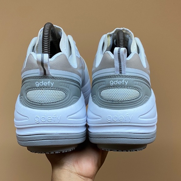 Gdefy Gravity Defyer Ion Orthopedic Sneakers “White Gray” Size 9 main image 15
